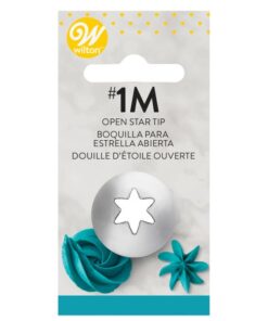 Wilton Decorating Tip #1M Open Star Carded