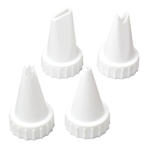 Wilton Decorating Tip Set Star, Round, Leaf, Petal - Afbeelding 2