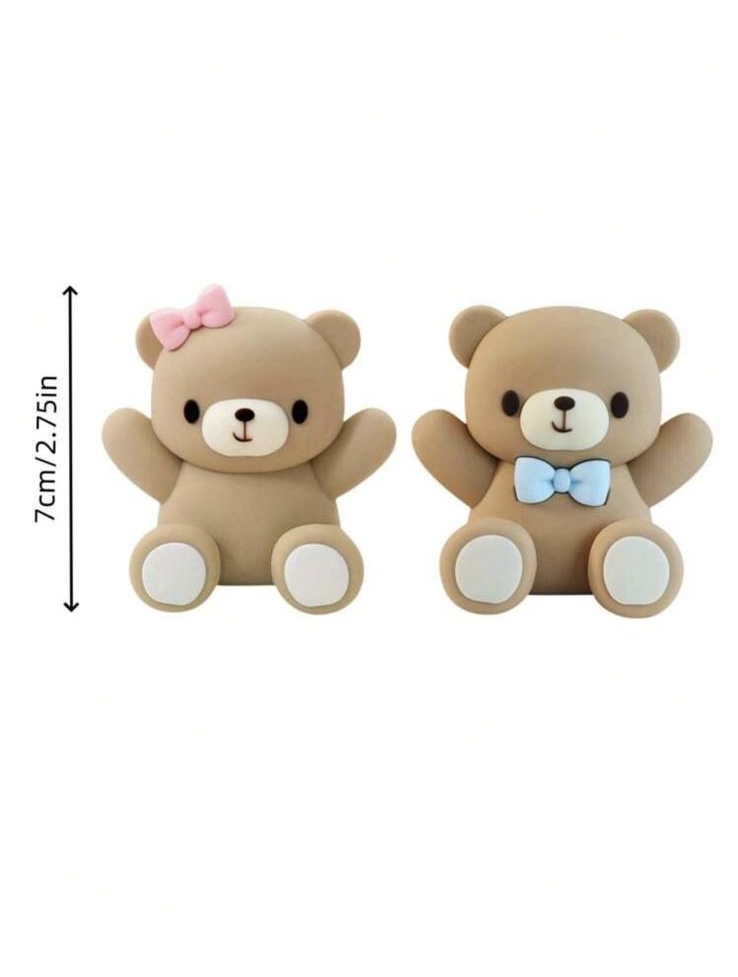 Beertjes (set) Boetseer Decoratie - Afbeelding 3