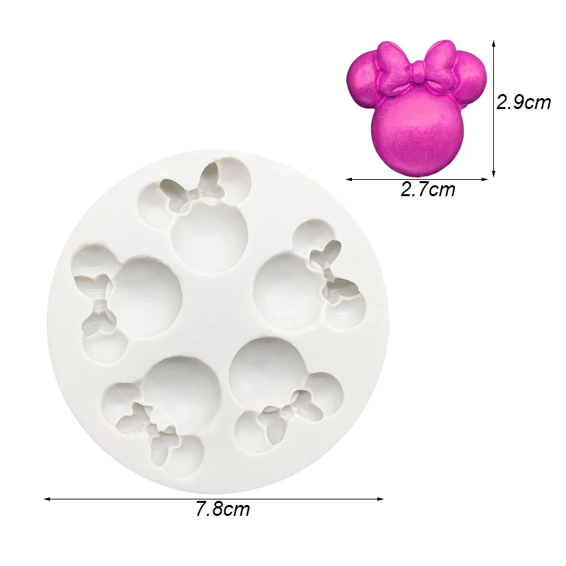 Mini Mickey Mouse Mould - Afbeelding 3