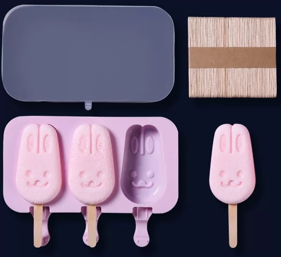 Rabbit Cakesicle Mould (Incl. 50 ijsstokjes) - Afbeelding 3