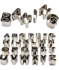 PME Alphabet & Number Cutter Set