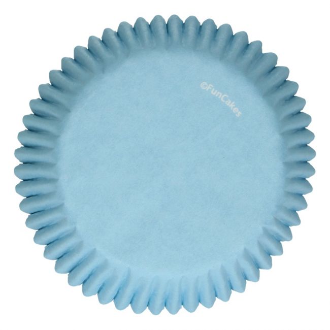 FunCakes Baking Cups -Light Blue- pk/48 - Afbeelding 2