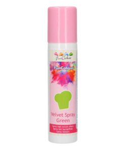 FunCakes FunColours Velvet Spray -Green- 100ml