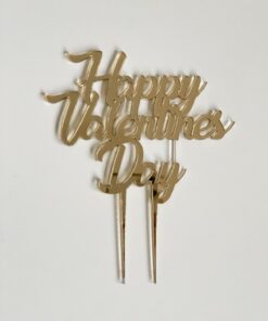 Happy Valentines Day Caketopper