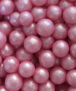 Glimmer Pink Pearls 8 mm 75G