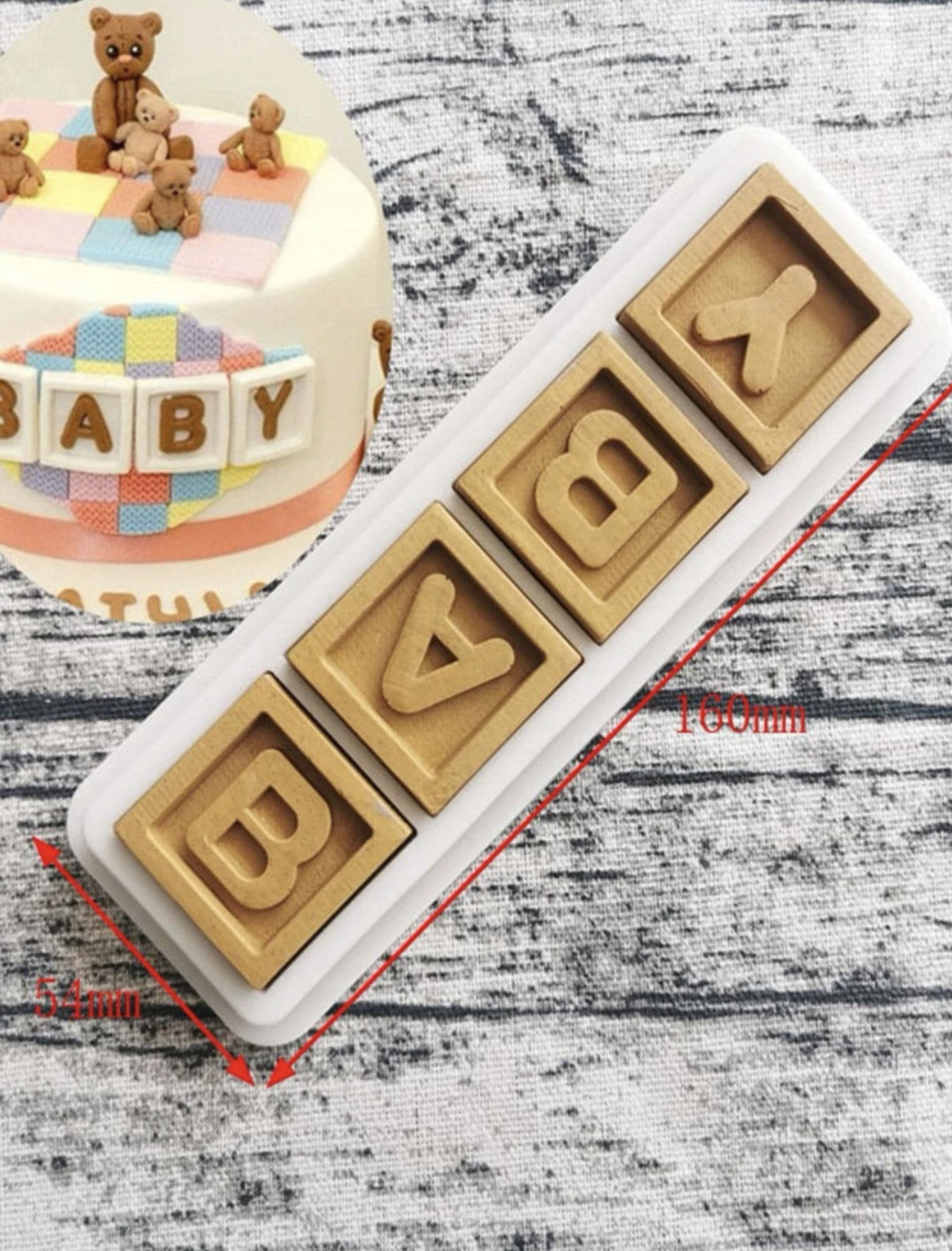 Blok Baby Mould - Afbeelding 2