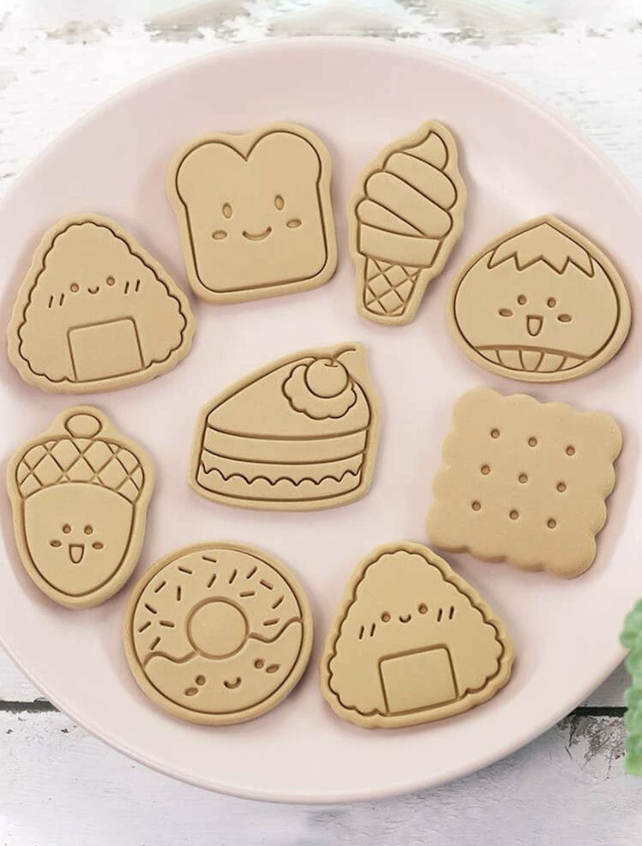 Cute Candy Stamp Cutter Set (8 st) - Afbeelding 2