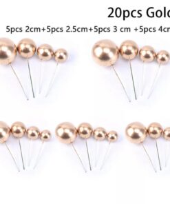 Decoratie Ballen Gold (20pcs)