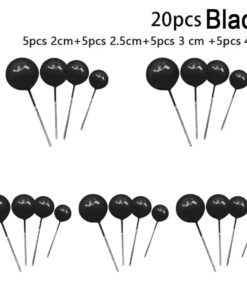 Decoratie Ballen Black (20pcs)