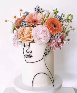 Caketopper Minimalistic Face