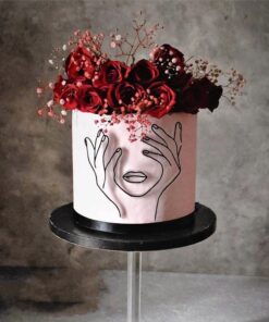 Caketopper Minimalistic Hands & Lips