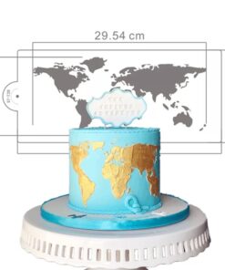 Cake Stencil Worldmap