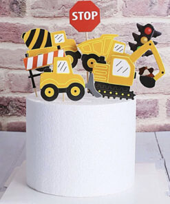 Bouw Machines Decoratie Toppers