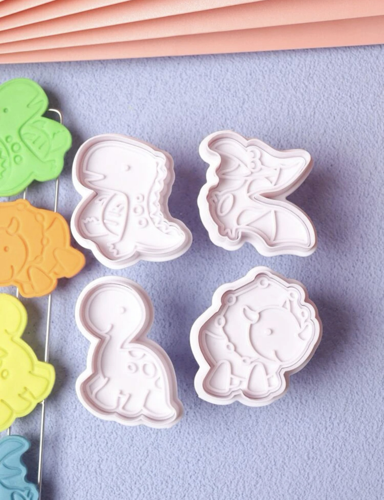 Dinosaurus Stamp Cutter Set - Afbeelding 2