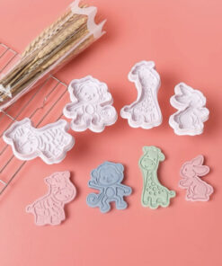 Jungle Dieren Stamp Cutter Set