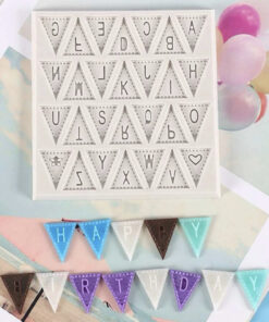 Alternative view of Vlaggen Alfabet Mould