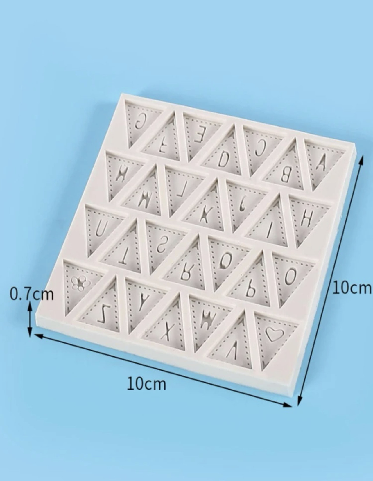Vlaggen Alfabet Mould - Afbeelding 3