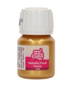 Alternative view of Funcakes Metallic Food Paint Gold 30 ml