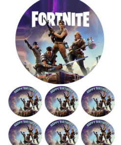 Eetbare print Fortnite 15cm