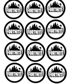 Eetbare print Fortnite Cupcake