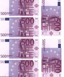 Eetbare print Euro