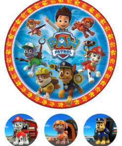 Eetbare print Paw Patrol 20cm