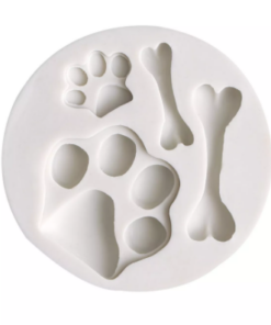 Alternative view of Hondenpootjesbotjes Mould