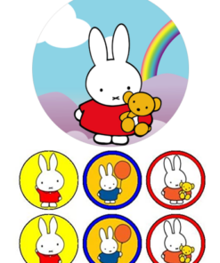 Eetbare print Nijntje 15cm