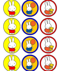 Eetbare print Nijntje Cupcake