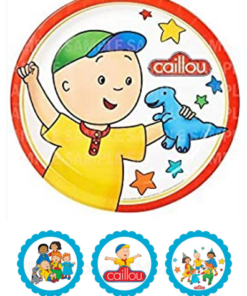 Eetbare print Caillou 20cm
