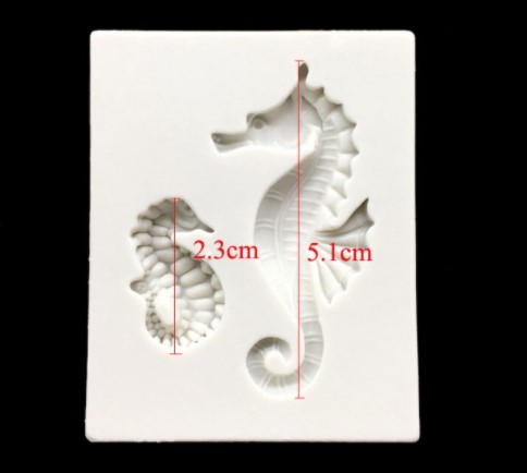 Zeepaardjes Mould - Afbeelding 2