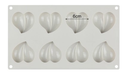 Hartjes Mould (8 stuks) - Afbeelding 2