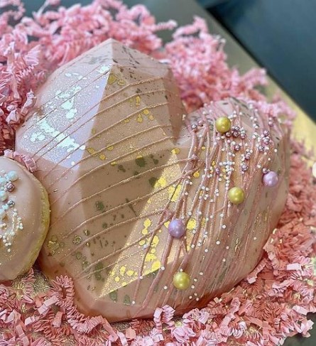 Geometrisch hart XL Mould - Afbeelding 2