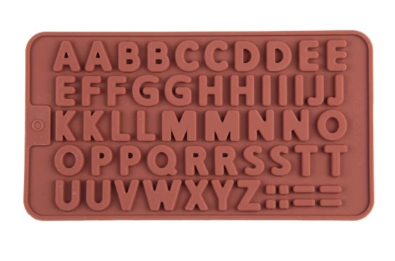 Chocolade Alfabet Mould - Afbeelding 4