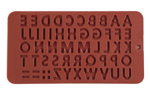 Chocolade Alfabet Mould - Afbeelding 2