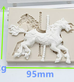 Alternative view of Luxe Paard Caroussel Mould