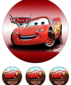 Eetbare print Cars 20cm