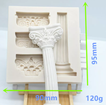 Romeinse Pilaren Mould - Afbeelding 2