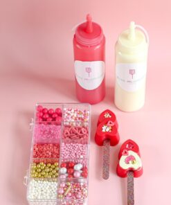 Alternative view of Double Heart Cakesicle Mould