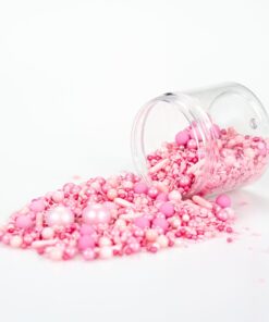 Alternative view of Pink Sprinkle Mix (100G)