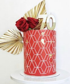 Alternative view of Cake Stencil Emerald