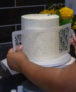 Alternative view of Cake Stencil Tango