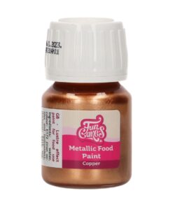 Alternative view of Funcakes Metallic Food Paint Copper 30 ml