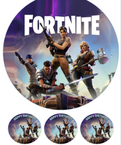 Eetbare print Fortnite 20cm