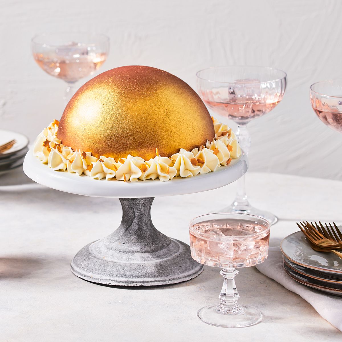 FunCakes FunColours Metallic Spray -Bright Gold- 100ml - Afbeelding 2