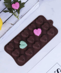 Alternative view of Mini Geometrische Hart Mould