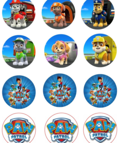 Eetbare print Paw Patrol Cupcake