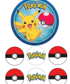 Eetbare print Pokemon 15cm