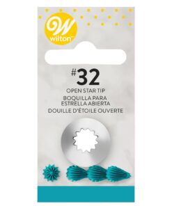 Wilton Decorating Tip #032 Open Star Carded